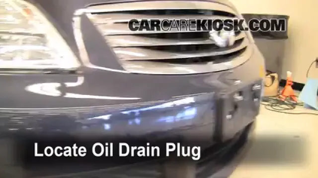 2008 Infiniti G35 3.5L V6 Oil Change Oil and Oil Filter